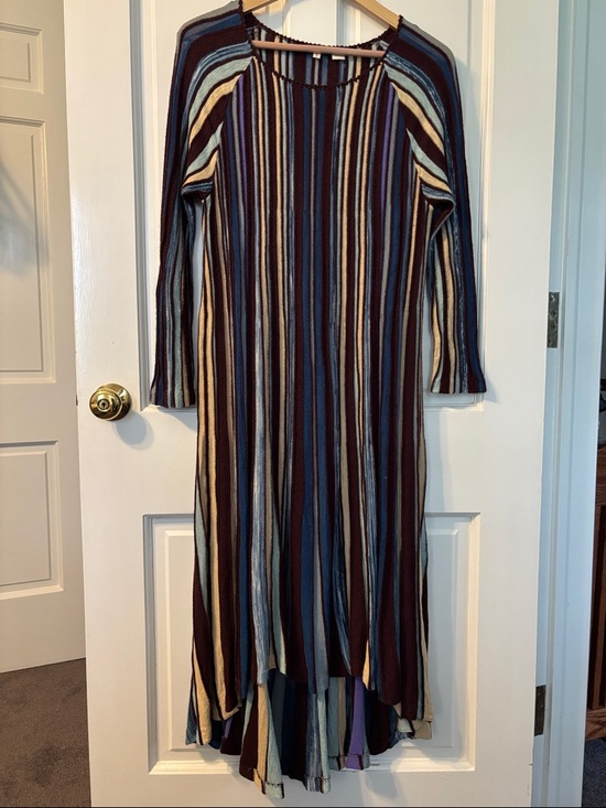 Moth Dresses & Skirts - Anthropologie Moth Striped Sweater Dress